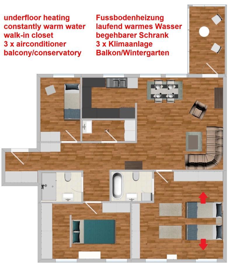 Swiss Central Luxury Apartment 132M2 Saraievo Exterior foto